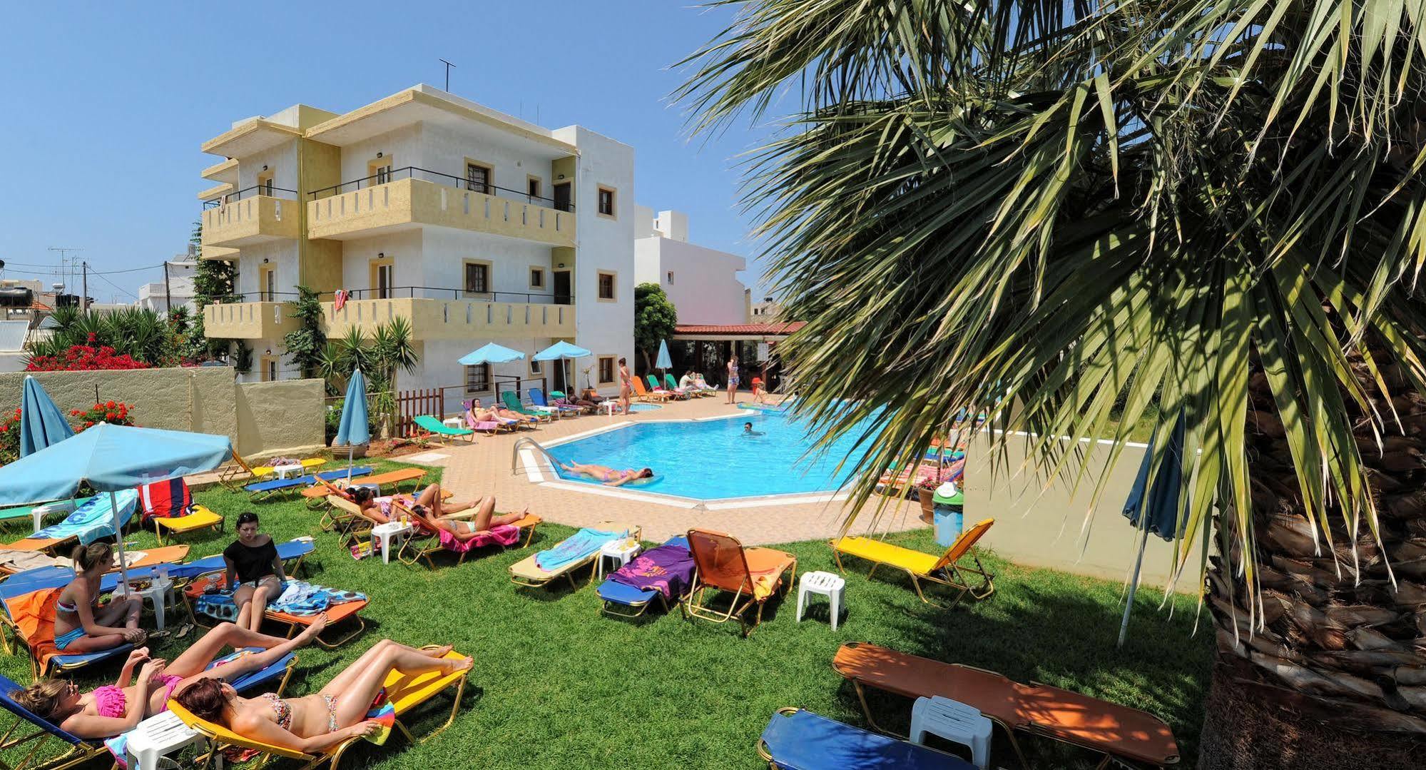 Stelios Apartments ماليا المظهر الخارجي الصورة
